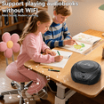 thumbnail image 6 of Gueray CD Player Portable Boombox: Home Audio CD Players with Speakers FM Radio AUX Input Support Headphones Playlist Mode PROG Playback for Outdoor Indoor, 6 of 9