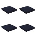 thumbnail image 2 of Square Chair Seat Slipcovers, Thick Stretch Cushion Covers, Textured Knit Fabric Seat Protector, Removable Dining Chair Sleeve, Indoor Furniture Cover, Household Seat Decor, MultiColor Options, 2 of 4
