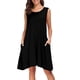 thumbnail image 1 of Vestido informal sin mangas de verano para mujer, vestidos sueltos para cubrir la playa, vestido sin mangas Ormromra WMZL-935-21, 1 of 7