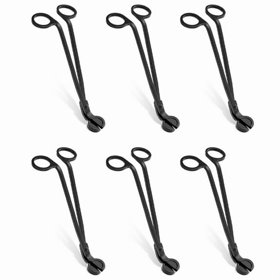 6X Premium Candle Wick Trimmer -Sturdy Stainless Steel Wick Cutter for Candles - Nice Gifts for Candle Lovers