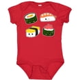 thumbnail image 3 of Inktastic Sushi with Faces Boys or Girls Baby Bodysuit, 3 of 5