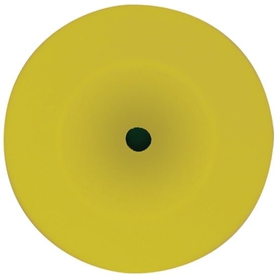 Wizards Foam Polish Buffing Pad – Medium Cutting Car Polishing Pad | Velcro Backed, No-Splatter High-Density Foam for Swirl & Scratch Removal