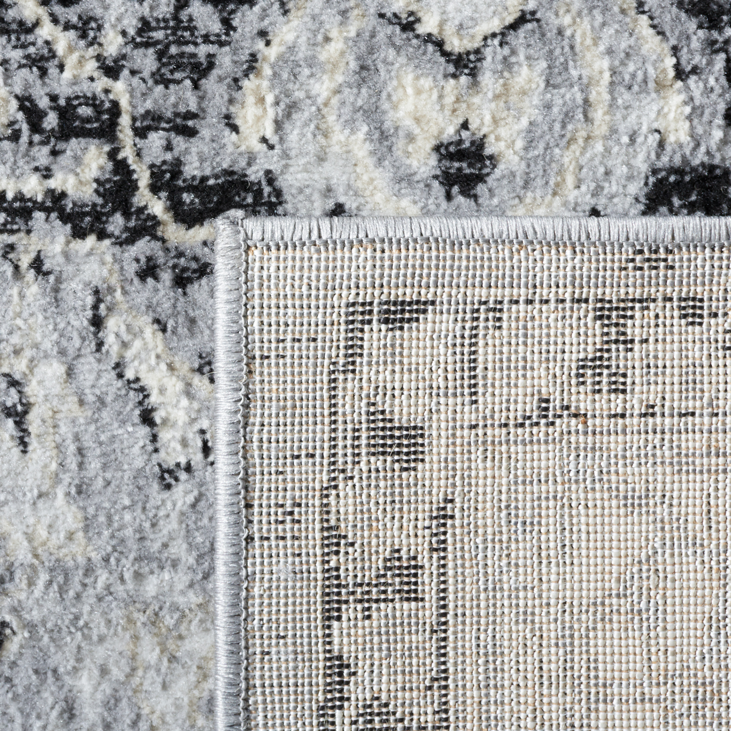 SAFAVIEH Brentwood Dimas Oriental Area Rug, Silver/Black, 8' x 10'