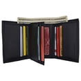 thumbnail image 2 of SWISS MARSHALL Top Grain Leather Trifold Wallet for Men RFID Blocking Extra Capacity, 2 of 16