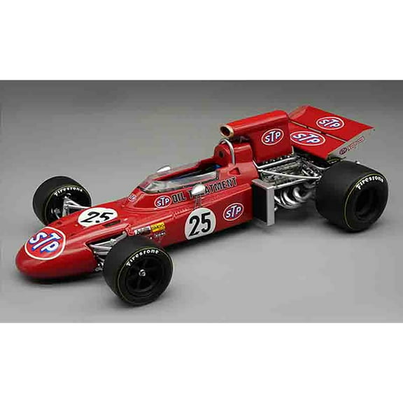 March 711 #25 Ronnie Peterson 2nd Place F1 "Italian GP" (1971) "Mythos Series" Limited Ed to 80 pcs 1/18 Model Car by Tecnomodel