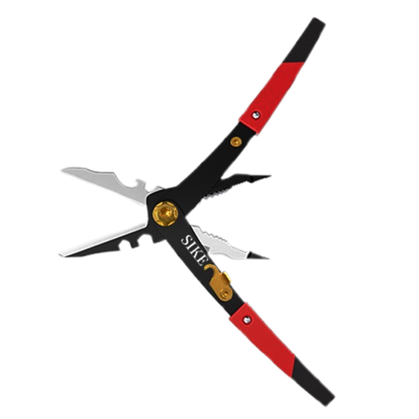 Electrical Wire Pliers, Multi Function Needle Nose Cable Stripper Pliers, Carbon Steel Wire Stripping Tool for Factory, Electricians, Construction Project, Automotive Circuits, Home