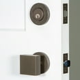 thumbnail image 2 of Viaggio Clomhmqad_Combo_238 Motivo Solid Brass Single Cylinder Keyed Entry Door Knob Set, 2 of 7