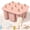 Pink, variant on ChrumpTon Silicone Ice Pop Mold Set with 50 Sticks, 50 Bags & Brush, BPA Free Easy Release Ice Cream Molds for Homemade Treats, Yellow