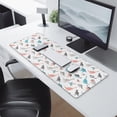 thumbnail image 2 of Long Mouse Pads for Desk,White Cartoon Dinosaurs Colorful Pattern Desk Mats on Top Of Desks, Desk Mouse Pad Extra Large with 3mm Non-Slip Base and Stitched Edge for Gaming,Office,Work,Home 31.5"x11.8", 2 of 6