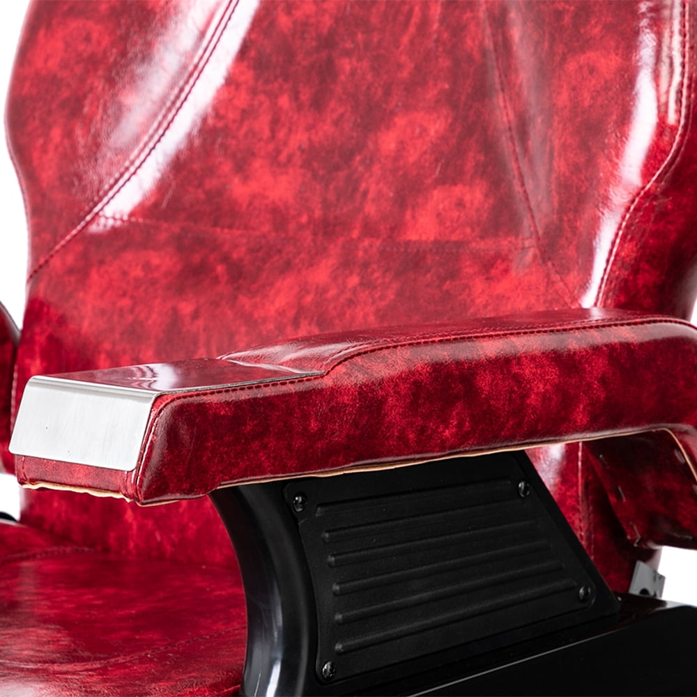 Kepooman Barber Chair, Heavy Duty Reclining Barber Chair, All Purpose Hydraulic Recline Barber Chair Salon Beauty Spa Shampoo Styling Chair for Beauty Shop Kepooman Barber Chair, Heavy Duty Reclining Barber Chair, All Purpose Hydraulic Recline Barber Chair Salon Beauty Spa Shampoo Styling Chair for Beauty Shop