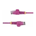 thumbnail image 3 of STARTECH 50FT PINK SLIM CAT6 ETHERNET CABLE, SNAGLESS, 100W POE, UTP, LSZH, 28AW, 3 of 5