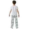 thumbnail image 5 of FORMRS Kids Pajama Pants with Pockets Size 6-8Y Boys Lounge Sleep Bottoms, Cute Cat Faces, 5 of 8