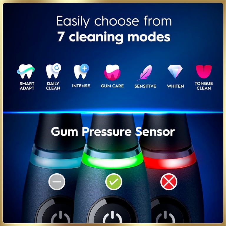 Oral-B iO 9 Electric Toothbrush with AI Tracking & 4 Brush Heads