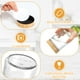 thumbnail image 3 of Frascos de vidrio Norme de 8 oz/236 ml con tapas, 24 unidades, reutilizables, 3 of 6