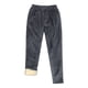 thumbnail image 4 of Gibobby Pantalones para mujer para el frío Pantalones de jogging para mujer Pantalones de jogging de invierno cálidos Pantalones deportivos de forro polar térmico(Gris,XG), 4 of 5