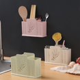 thumbnail image 3 of EIMELI 2/3 Grids Kitchen Desktop Hollow Chopsticks Cage Spoon Storage Drain Holder Rack, 3 of 10