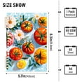 thumbnail image 2 of FORMRS 1-Subject Spiral Notebook 8" x 5" College Ruled 60 Refillable Sheet, 2 Pack, Watercolor Tomatoes, 2 of 7