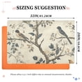 thumbnail image 6 of Yayeee Doormat for Indoor Entrance 32" x 20" Non Slippery Floor Rug, Beige Birds, 6 of 8