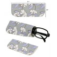 thumbnail image 6 of JAVOedge Purple Plastic Eyeglass Reading Glass Case, 6 of 6