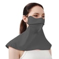 thumbnail image 2 of FUZHIQ UV Sun Protection Face Mask with Neck Coverage UPF 50+ Face Shield Breathable Design for Summer Outdoor Activities, 2 of 4
