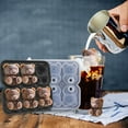 thumbnail image 4 of Bandeja de molde de cubitos de hielo de oso de silicona de 6 orificios para cócteles de whisky, café, té, máquina de hielo flexible sin BPA de grado alimenticio para dulces, jabón, chocolate, regalo, 4 of 5