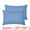 Blue Gray, variant on Unique Bargains Satin Pillow Cases Set of 2 Cooling Pillow Covers Standard White