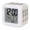 Beige, Navy Blue, Gray, variant on Navy Blue Seahorse Coastal Digital Alarm Clock for Bedrooms, Smart LED Alarm Clock with 7 Color Changing Night Light, Nautical Summer Ocean Silent Wake Up Clocks for Sleep Study Cooking 3.2"x3.2"
