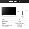 thumbnail image 3 of TV Onn 65 pulgadas QLED 4K Roku TV 65CQ10TR, 3 of 10