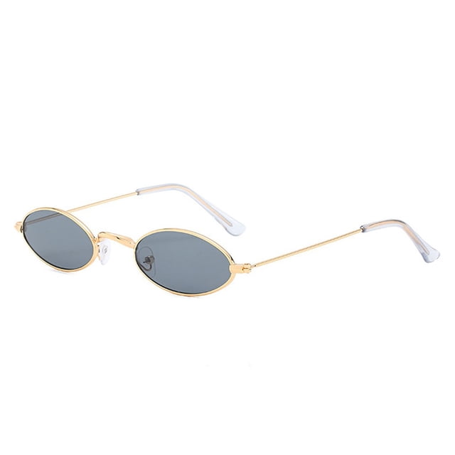 Fiudx Gafas In Sol Elípticas In Montura Pequeña para Mujer y Hombre 2022, Gafas In Sol In Verano para Playa, Gafas In Sol In Mujer In Moda