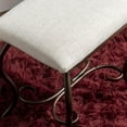 thumbnail image 3 of Eve Metal Vanity Set With Glass Top, 3 of 9