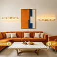 thumbnail image 5 of Deyidn Modern 5-Light Bathroom Vanity Light with Crystal Shades, 39 Inch Gold Dimmable Light Fixture for Mirror, 5 of 9