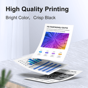 ACTUALCOLOR C Refill Ink Bottle Replacement for Epson 502 Ink Bottle for EcoTank ET-4760 3850 Printer, 5 Bottle
