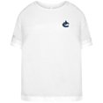 thumbnail image 2 of Women's Levelwear White Vancouver Canucks Tulip Primary Logo T-Shirt, 2 of 3