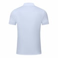 thumbnail image 5 of Ccpelsie Mens Workout T-Shirts Short Sleeve Sport Tops Gym Running T-Shirt for Summer Casual(White,XXXL), 5 of 9
