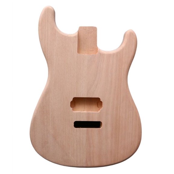 Siemonic DIY Mahogany Guitar Body Single pickup Bolt on heel Unfinished Style