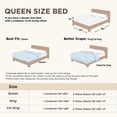 thumbnail image 3 of Juego de edredón Bedsure Queen de color morado grisáceo con 2 fundas de almohada, 3 of 7