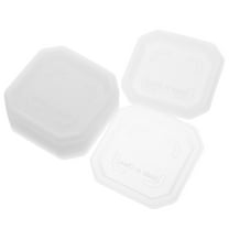 Hemoton 20PCS Square Plant Saucer Plastic Plants Saucer Drip Tray Square Flower Pot Tray for Indoors and Outdoor Plant Pots