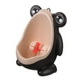 thumbnail image 4 of Urinal de entrenamiento de pis de rana, baño con objetivo de puntería divertida, dibujos animados, forma de animal para niños para niños para niños, 4 of 10