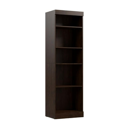Bestar Pur 25W Closet Organizer in Chocolate - Engineered Wood