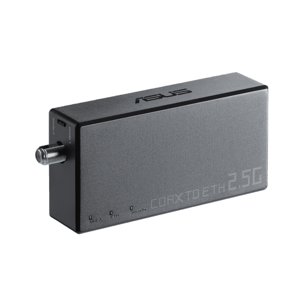 ASUS 2.5Gbps Ethernet over Coax Adapter Starter Kit (MA-25 2 pack ...