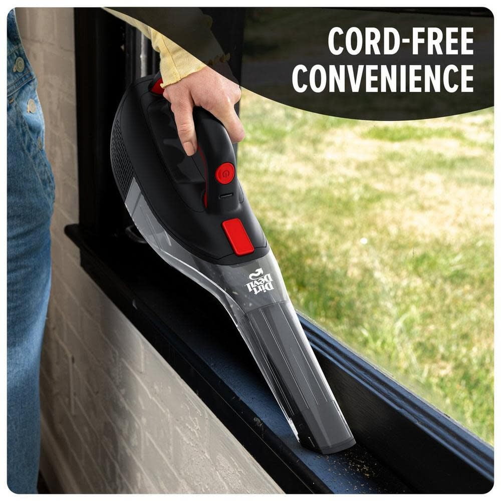 Dirt Devil 12 V Cordless Handheld Vacuum Cleaner - Portable