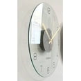 thumbnail image 5 of Miumaeov Modern Round Wall Clock Ultra-thin Transparent Decor Non Ticking Silent 11 Inch, 5 of 9