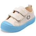 thumbnail image 1 of Zapatos para niños pequeños HAPPY NOCNOC de lona con doble gancho y trabillas, azul agua, 1 of 7