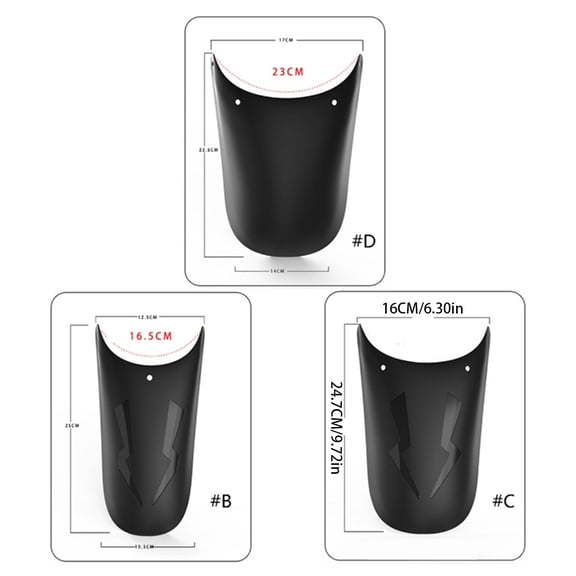 COOLHOOD Motorbike Accessory Lengthen Front Rear Front Wheel Extension Mudguard Guard