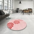 thumbnail image 3 of Ahgly Company Indoor Rectangle Patterned Light Rose Pink Area Rugs, 3' x 5', 3 of 6