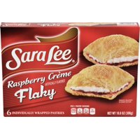 Sara Lee Raspberry Crème Flaky, 6 ct, 10.3 oz
