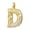 Gold Letter D, variant on PAURO Initial Necklaces for Women A-Z Letter Gold Plated Stainless Steel Cubic Zirconia Personalized Statement Delicate Alphabet Snake Chain Charm Elegant Dainty Pendant Jewelry Gold Letter W
