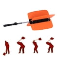 thumbnail image 3 of Entrenador de resistencia para golf perfecl Golf Power Swing Fan naranja, 3 of 8