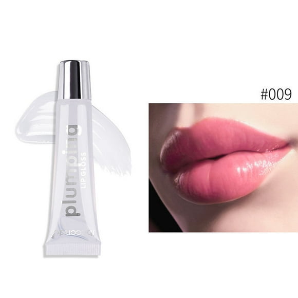 mtvxesu Lip Gloss for Women, Lip Enrichment Lip Gloss Big Mouth Lip Enrichment Gloss Toot Lips Transparent 10ml Lip Gloss for Girls