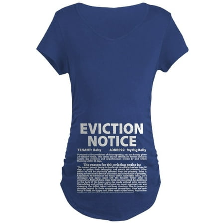 

CafePress - Baby Eviction Maternity Dark T Shirt - Maternity Dark T-Shirt